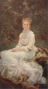 Marie Bracquemond, The Lady in White